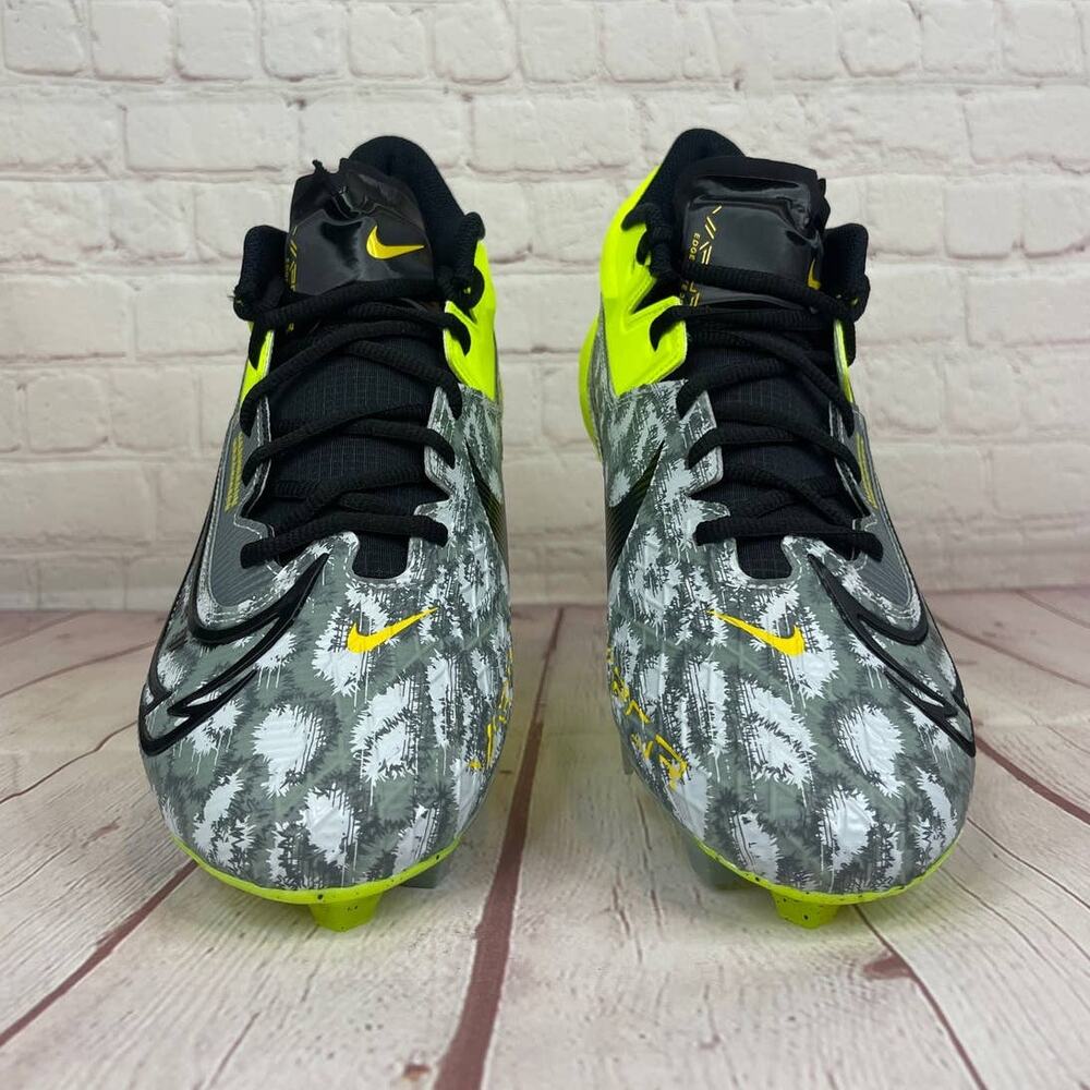 Nike Vapor Edge Elite 360 2 Volt Green Football Cleats Mens Size 11.5 FB3347-703 - Picture 6 of 11